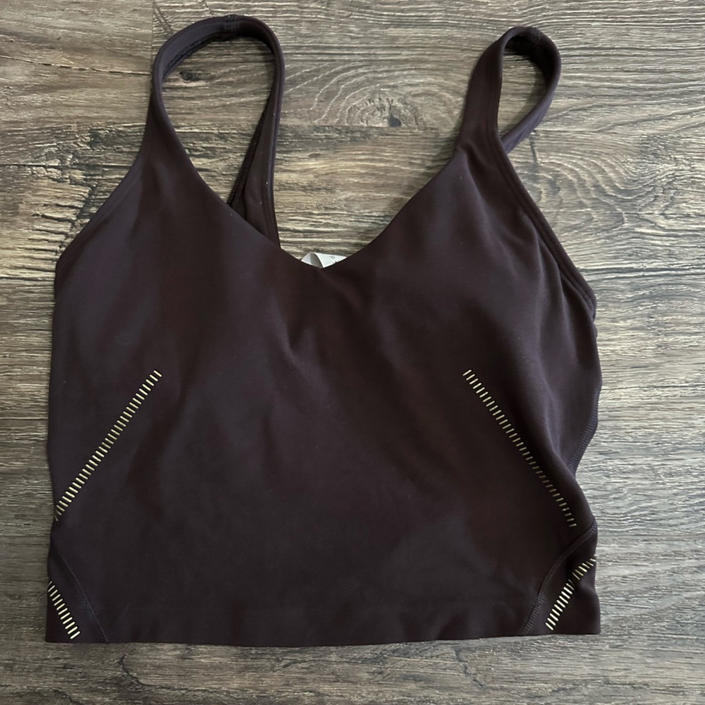 Lululemon Align Tank Gold French Press